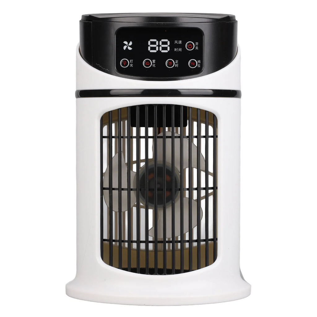 Acondicionador portátil Mini acondicionador portátil ventilador enfriador multifunción móvil ventilador de refrigeración por agua para oficina hogar