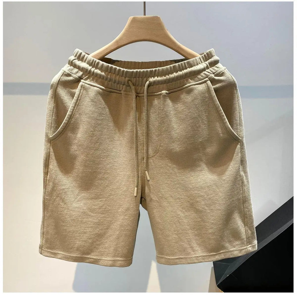 Pantalones cortos para hombre, moda Popular de verano, marca de tendencia, pantalones sueltos de cinco cuartos, pantalones casuales de moda, nuevos pantalones casuales
