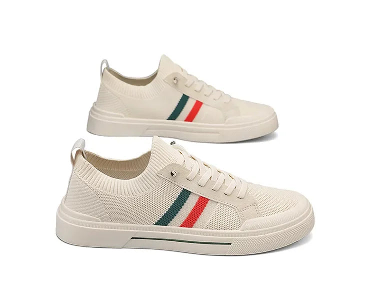 Zapatillas de deporte de moda Para Hombre, mocasines transpirables de malla ligera de lujo Para caminar al aire libre, Zapatos planos Para Hombre, Zapatos informales Para Hombres