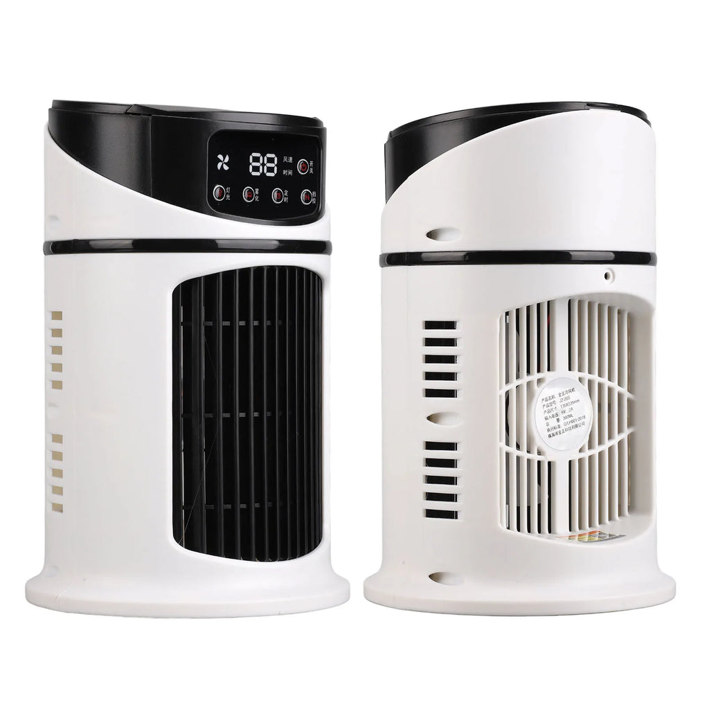 Acondicionador portátil Mini acondicionador portátil ventilador enfriador multifunción móvil ventilador de refrigeración por agua para oficina hogar