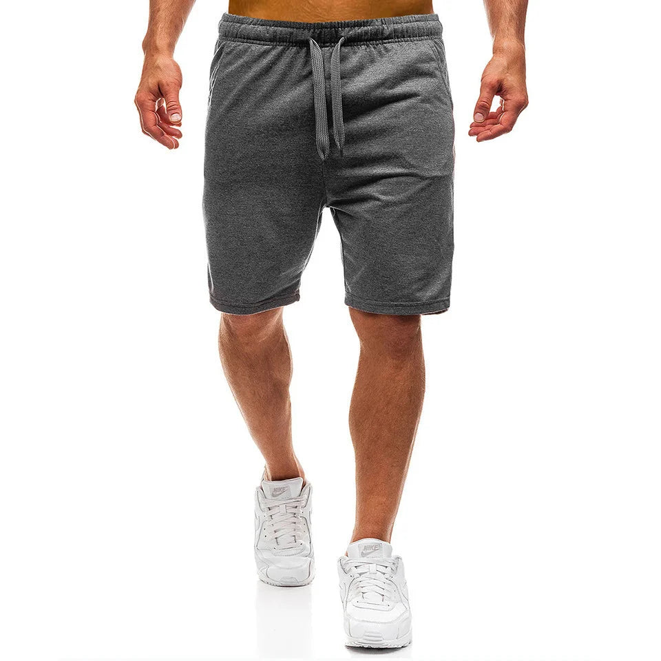 2025 nuevos Pantalones cortos para hombre, Pantalones cortos informales de Color sólido, pantalones cortos sueltos para la playa, Camisa Masculina, Pantalones Cortos de moda, Pantalones Cortos
