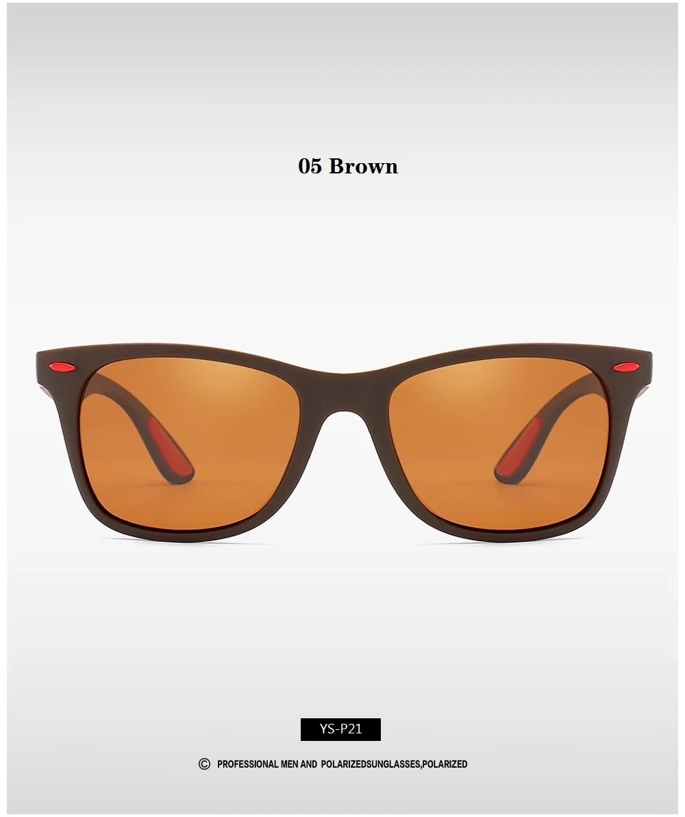 Gafas de sol polarizadas para hombres y mujeres, gafas de sol de diseñador Vintage de lujo, gafas de conducción de automóviles para hombres y mujeres, UV400