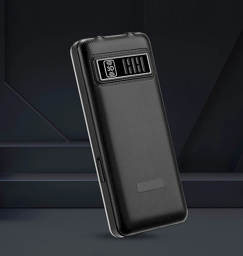 Precio bajo, teléfono con botón pulsador grande para personas mayores desbloqueado, tecla SOS, Dial de velocidad, remolque portátil, Sim, voz fuerte, antorcha barata