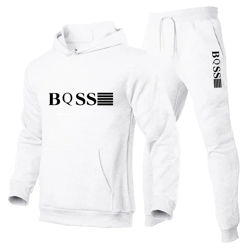 Trajes deportivos para hombre, chándal de moda, sudaderas con capucha y pantalones para mujer, conjuntos de dos piezas, sudaderas informales para correr, pantalones de chándal, ropa para hombre