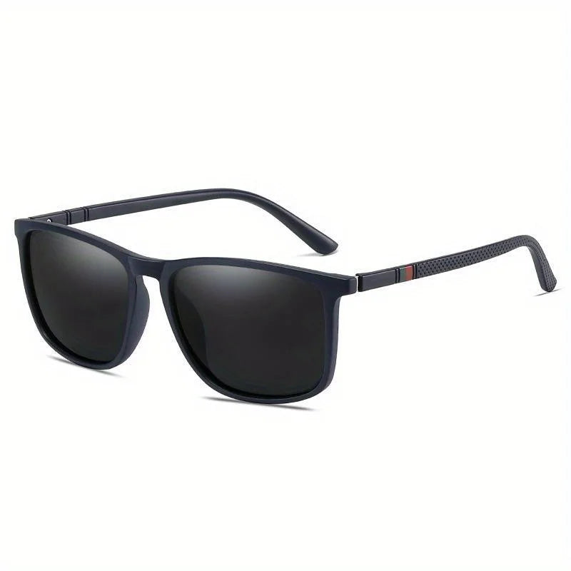 Gafas de sol deportivas para hombre, lentes de sol cuadradas polarizadas, cómodas, ligeras, accesorio con Origina UV400