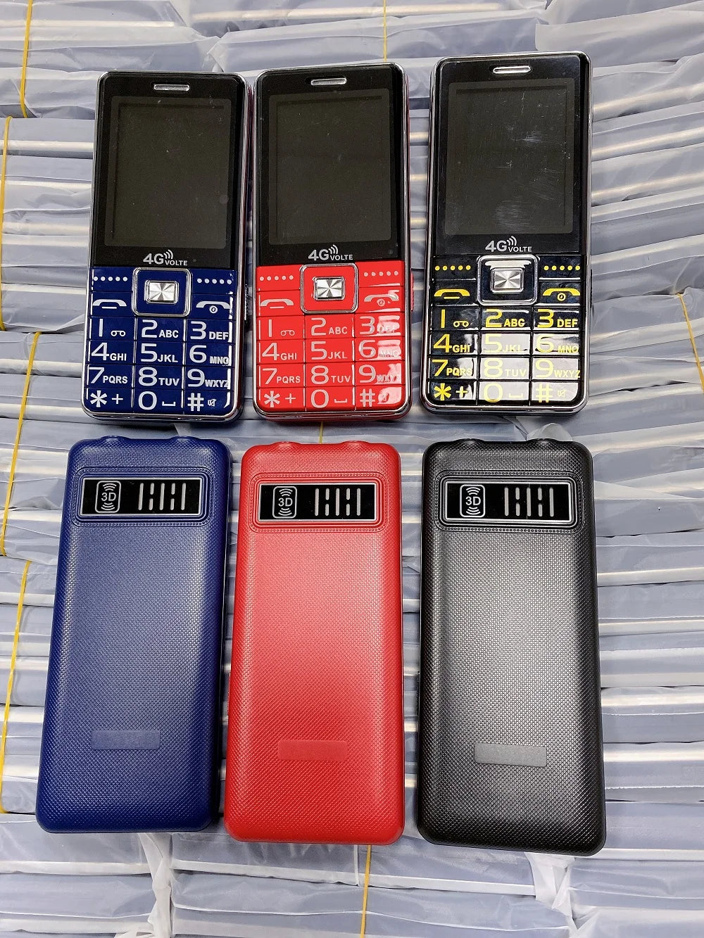 Precio bajo, teléfono con botón pulsador grande para personas mayores desbloqueado, tecla SOS, Dial de velocidad, remolque portátil, Sim, voz fuerte, antorcha barata