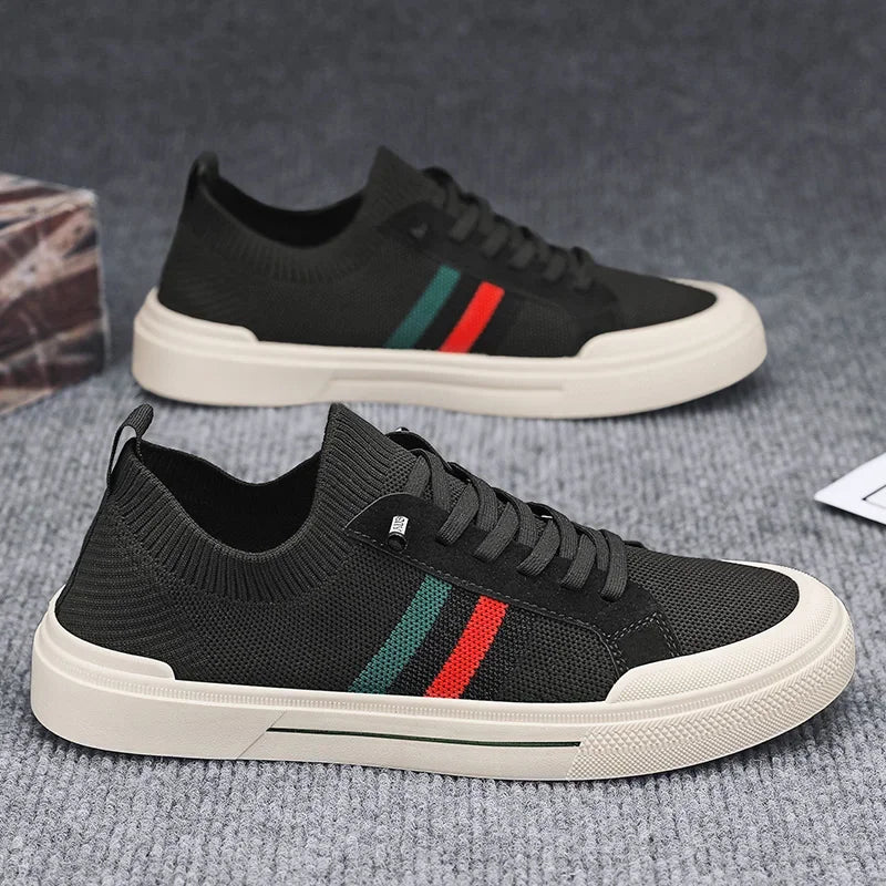 Zapatillas de deporte de moda Para Hombre, mocasines transpirables de malla ligera de lujo Para caminar al aire libre, Zapatos planos Para Hombre, Zapatos informales Para Hombres