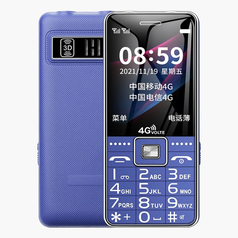 Precio bajo, teléfono con botón pulsador grande para personas mayores desbloqueado, tecla SOS, Dial de velocidad, remolque portátil, Sim, voz fuerte, antorcha barata