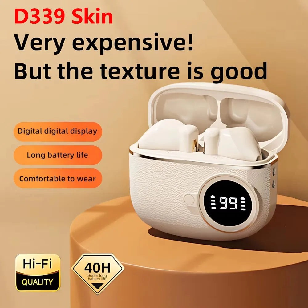 Nuevos auriculares inalámbricos HK3 BT5.3 T2 TWS auriculares ENC potencia LED pantalla Digital auriculares de sonido estéreo para deportes