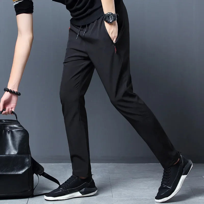 Pantalon Casual Slim Fit LIKTZOR - Estilo Recto y Comodo