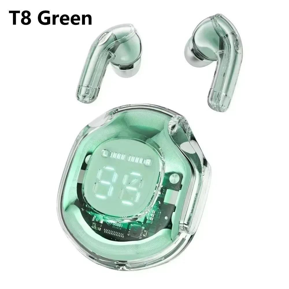 Nuevos auriculares inalámbricos HK3 BT5.3 T2 TWS auriculares ENC potencia LED pantalla Digital auriculares de sonido estéreo para deportes