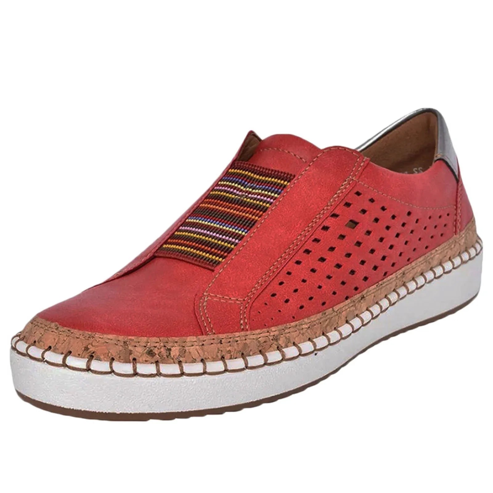Zapatos de malla con agujeros para Mujer, calzado plano y transpirable, Tendencia 2024, 2024