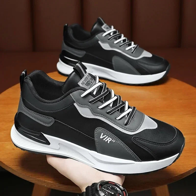 2025 nuevos zapatos deportivos para hombre, tendencia para correr, ocio, estudiantes de alta calidad, zapatos que combinan con todo, zapatos de elevación de altura para hombre