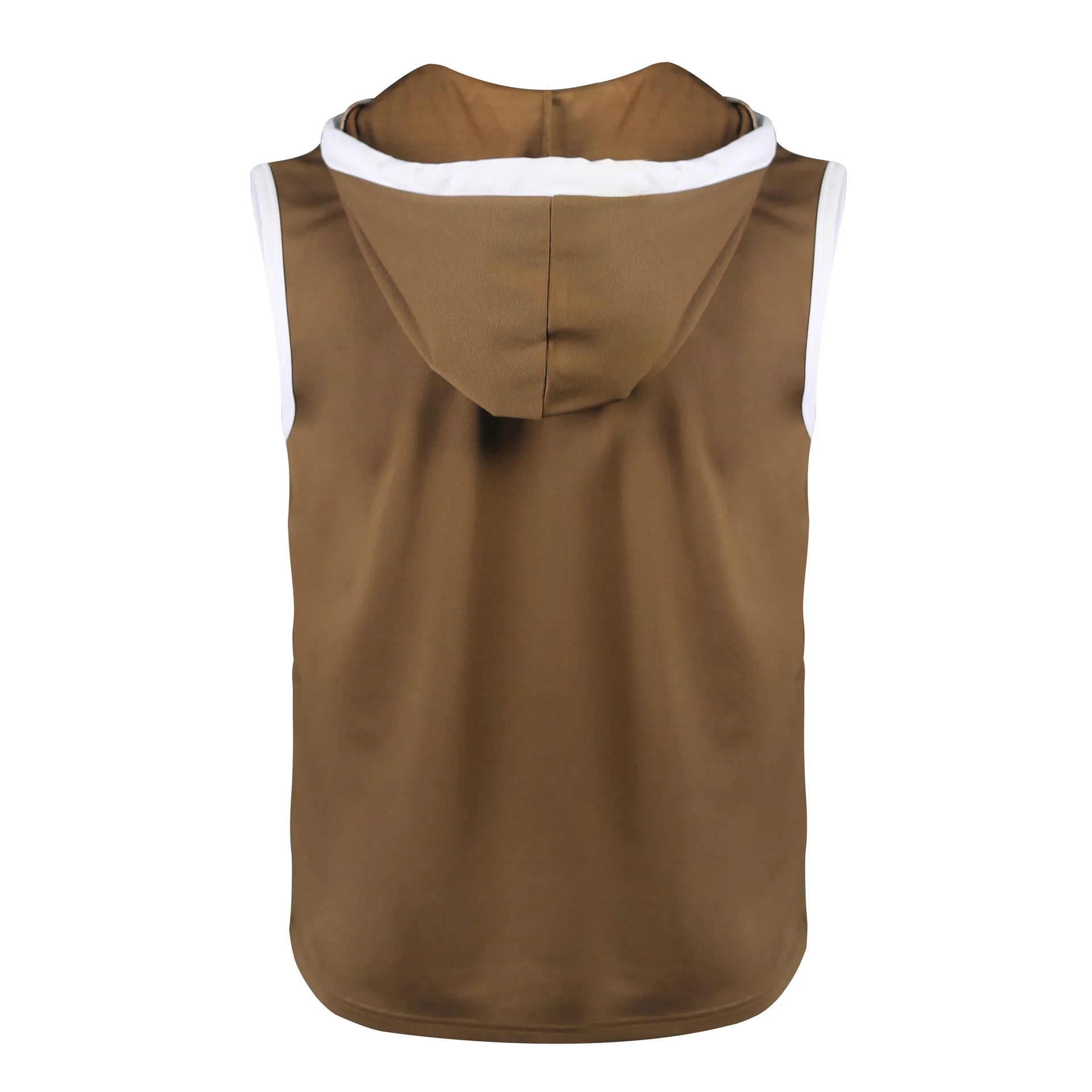 Nuevo Chaleco de verano para hombre, chaleco con capucha pesado, camiseta informal sin mangas a la moda