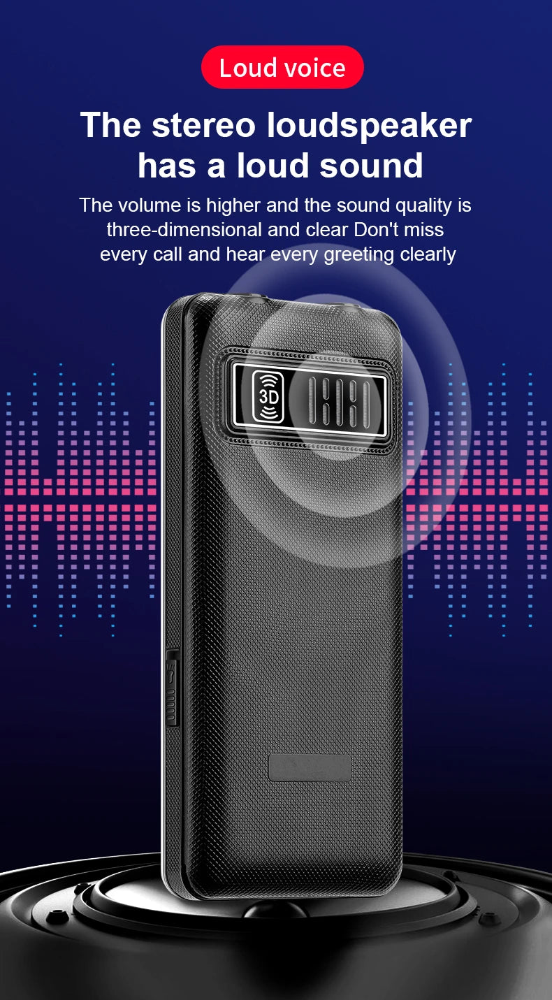 Precio bajo, teléfono con botón pulsador grande para personas mayores desbloqueado, tecla SOS, Dial de velocidad, remolque portátil, Sim, voz fuerte, antorcha barata