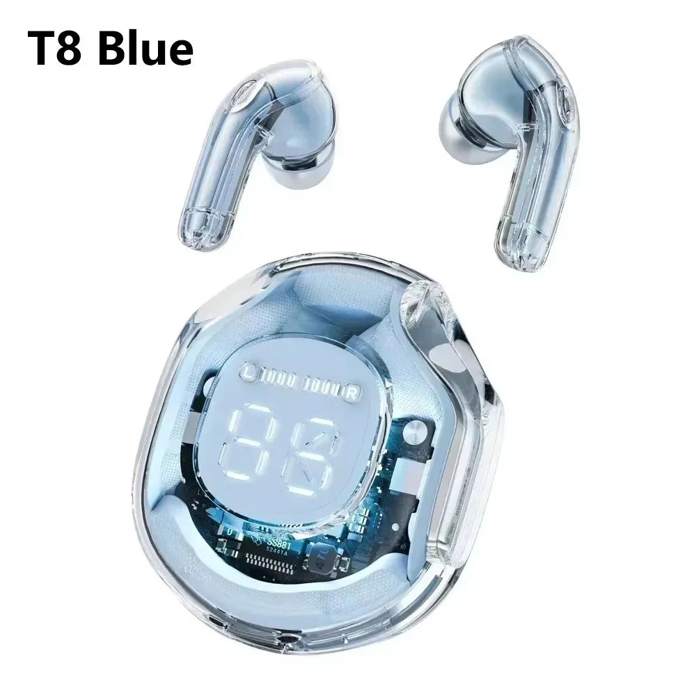 Nuevos auriculares inalámbricos HK3 BT5.3 T2 TWS auriculares ENC potencia LED pantalla Digital auriculares de sonido estéreo para deportes
