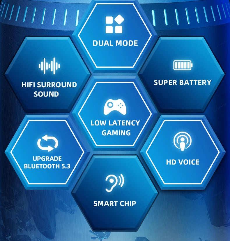 Lenovo GM2 Pro auriculares para juegos Bluetooth 5,3 auriculares deportivos modo Dual HD llamada auriculares con reducción de ruido con micrófono auriculares de música