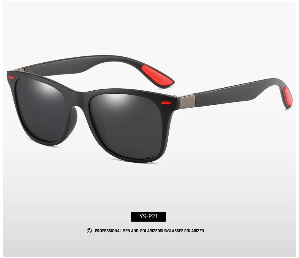 Gafas de sol polarizadas para hombres y mujeres, gafas de sol de diseñador Vintage de lujo, gafas de conducción de automóviles para hombres y mujeres, UV400