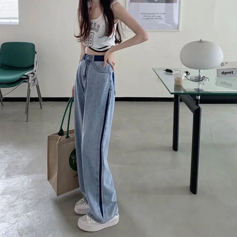 Pantalones vaqueros de mujer tendencia 2025, ropa Vintage de cintura alta, pantalones cortos vaqueros, ropa de calle Y2k, moda coreana para mujer, ropa de calle y2k