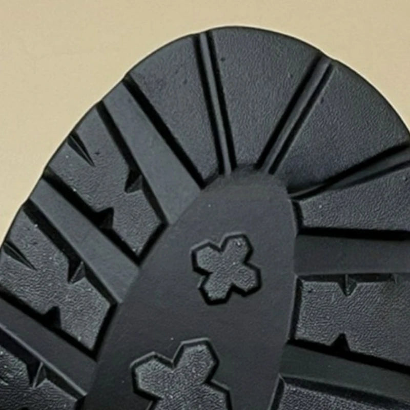 Zapatos planos de plataforma para Mujer, mocasines negros de otoño, Zapatos de cuero cómodos a la moda con cordones, Zapatos Oxford informales para exteriores para Mujer