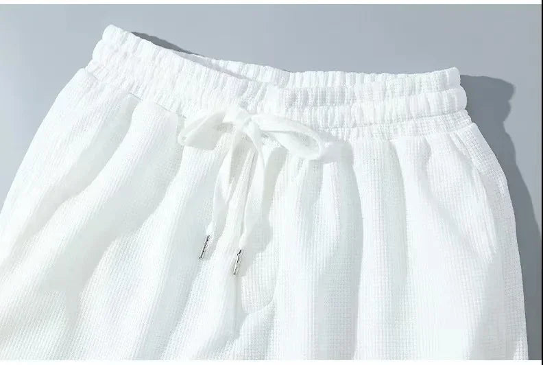 Traje deportivo informal a moda para hombre, camiseta de manga corta y pantalones cortos deportivos de verano al aire libre