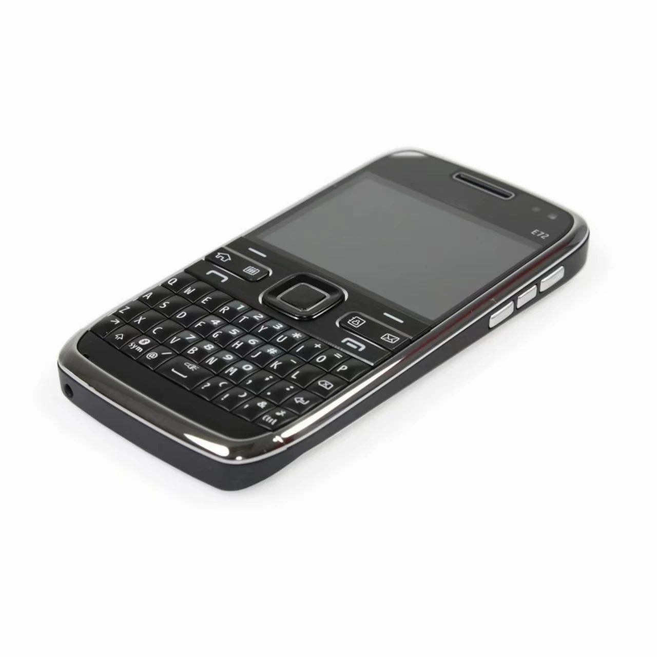 Teléfono móvil E72 desbloqueado fabricado en Finlandia, cámara GSM 2G 3G 5MP, resolución de pantalla 240x320, compatible con teléfono usado en varios idiomas