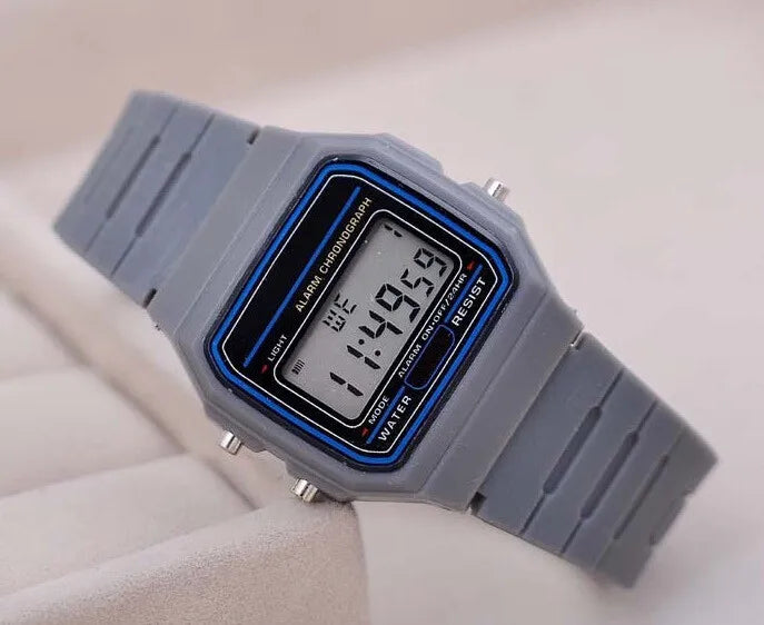 2025 relojes digitales para hombres, reloj de pulsera deportivo resistente al agua, reloj de pulsera LED electrónico dorado para mujeres, reloj informal para hombre