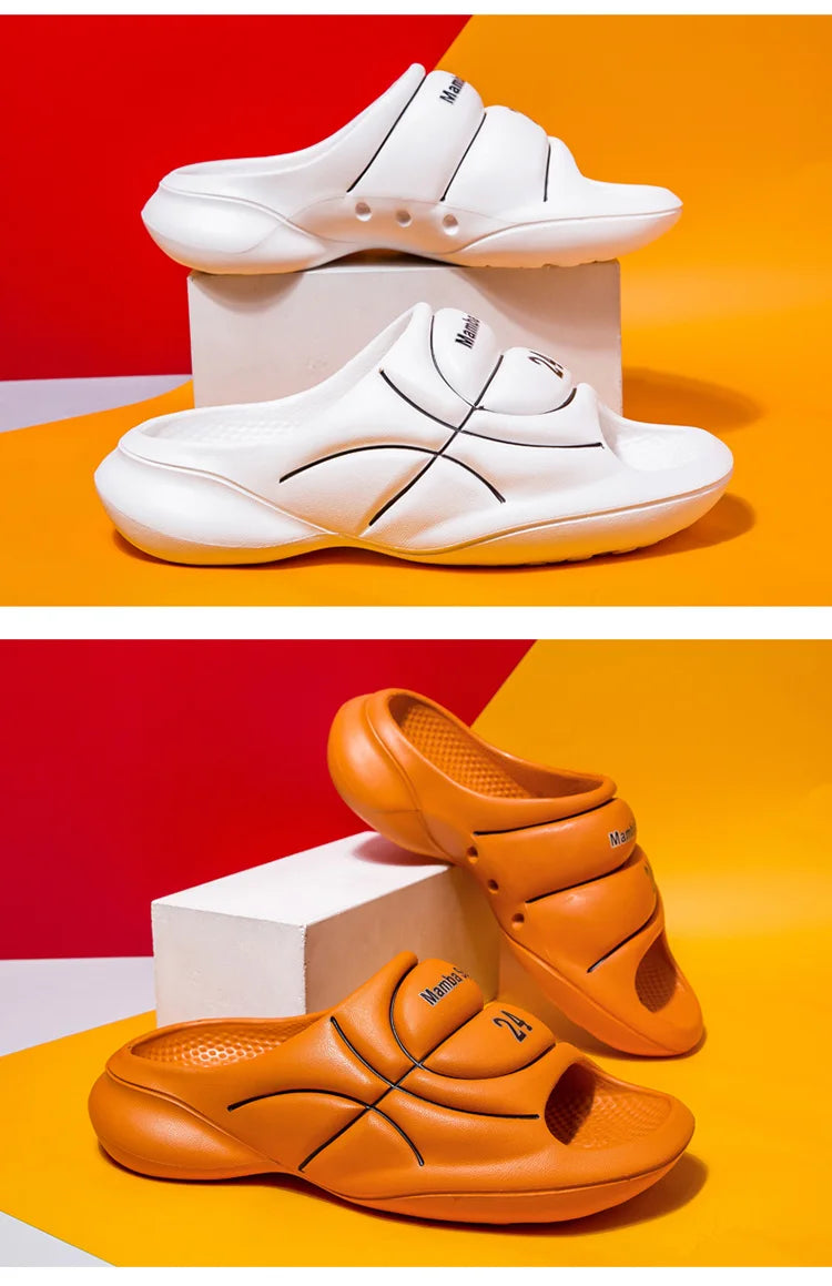 Zapatillas para hombre en verano, modernas para deportes al aire libre, sandalias antideslizantes y resistentes a los olores, zapatillas de baloncesto