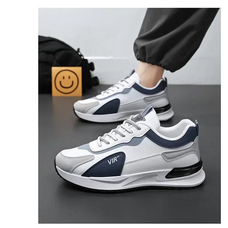 2025 nuevos zapatos deportivos para hombre, tendencia para correr, ocio, estudiantes de alta calidad, zapatos que combinan con todo, zapatos de elevación de altura para hombre