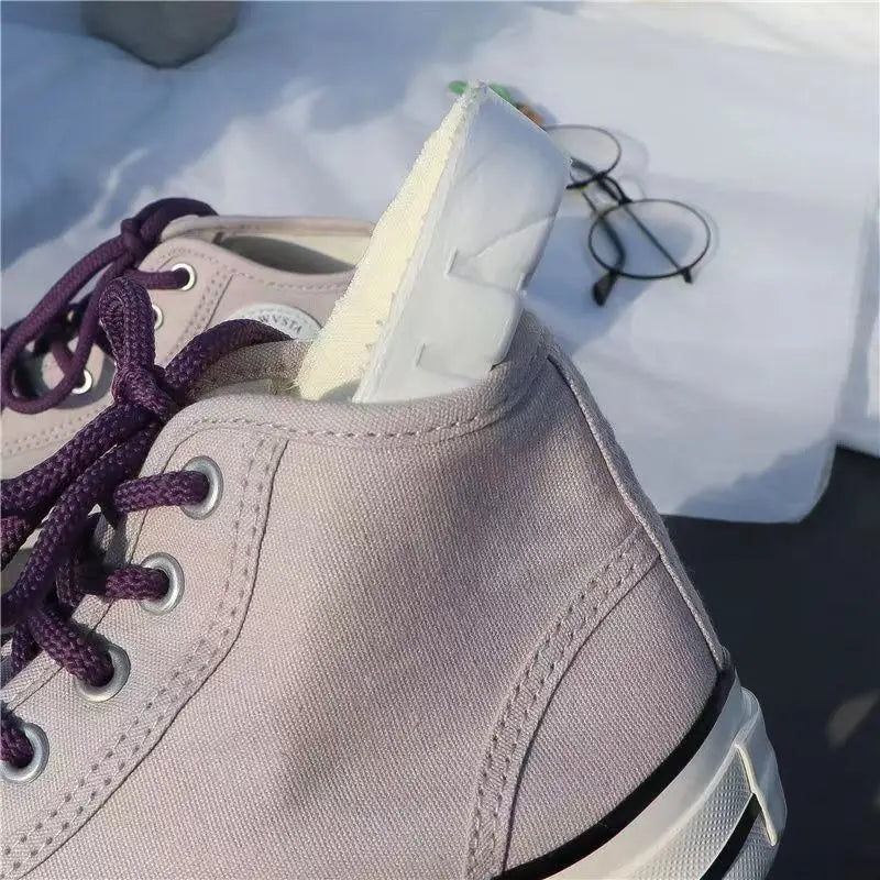 Zapatos De Mujer Tendencia, zapatillas De plataforma para Mujer, cabeza De Mango, Zapatos De lona informales para Mujer, zapatillas transpirables, Zapatos De Skateboard 2025