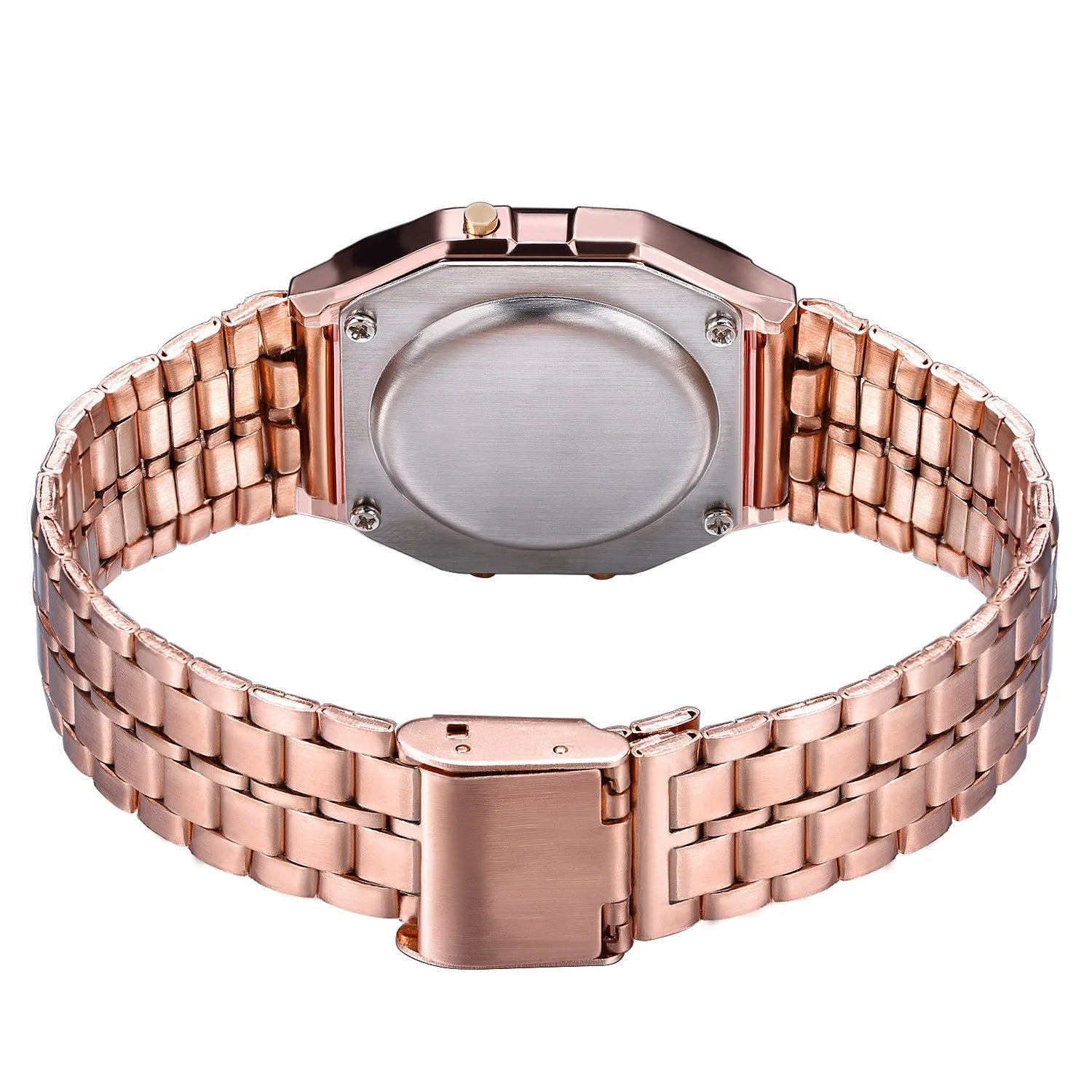 2025 relojes digitales para hombres, reloj de pulsera deportivo resistente al agua, reloj de pulsera LED electrónico dorado para mujeres, reloj informal para hombre