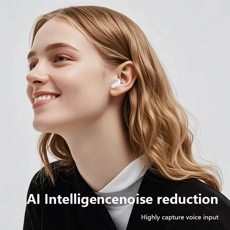 Auricular Wireless Bluetooth Earphones In Ear Noise Reduction Sports Waterproof for Android, iOS, PC Long Battery Life