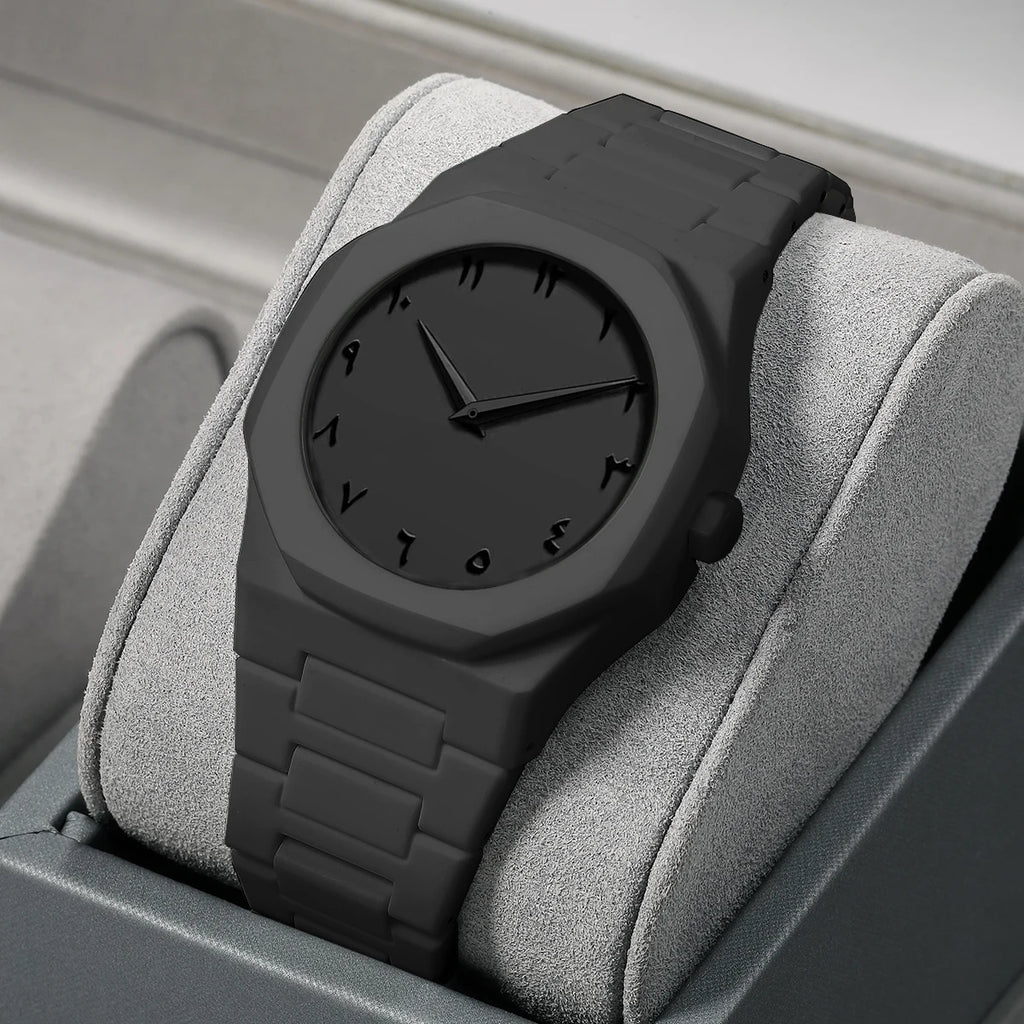 2025 nuevo reloj deportivo y de ocio creativo Simple moderno diseño creativo movimiento de cuarzo resistente al agua relojes energéticos regalo para hombres