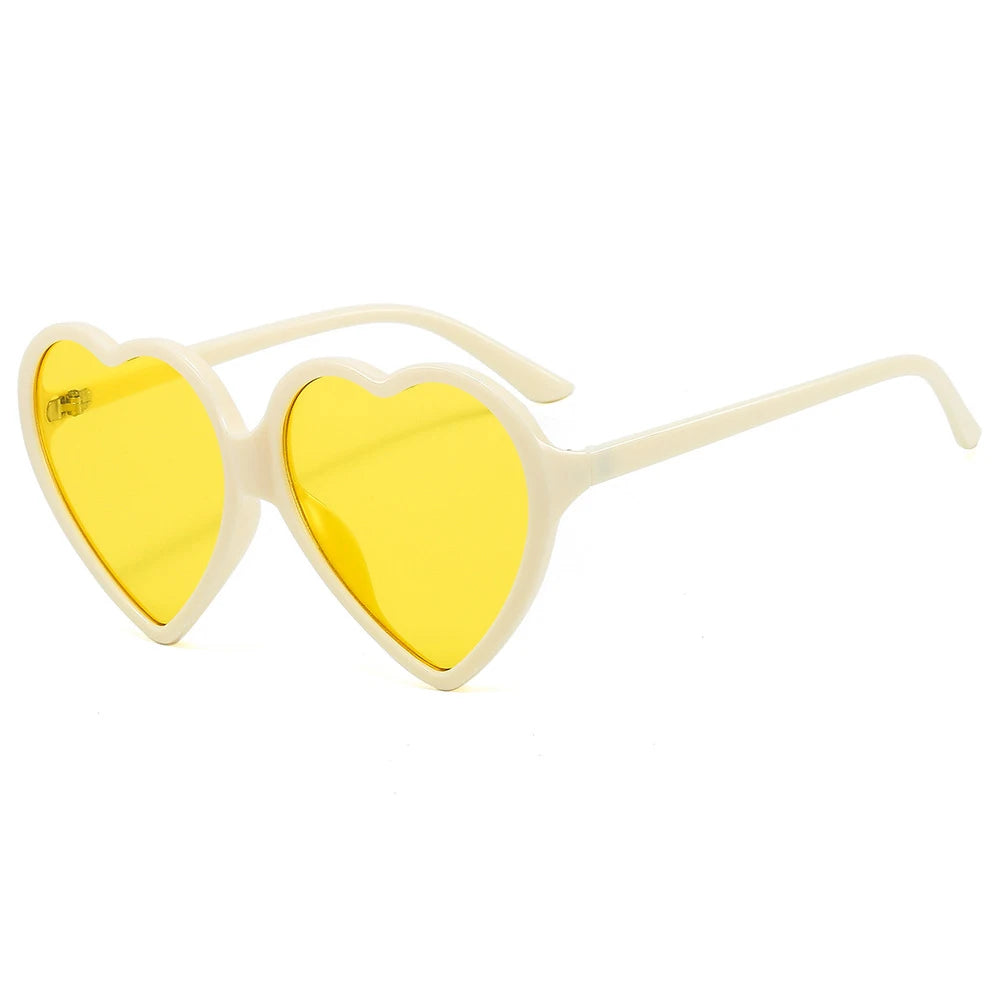 Gafas de sol con gradiente de tendencia de lujo Uv400, gafas de sol con forma de corazón para mujer, productos de tendencia de diseñador de marca, gafas de sol para mujer 2022