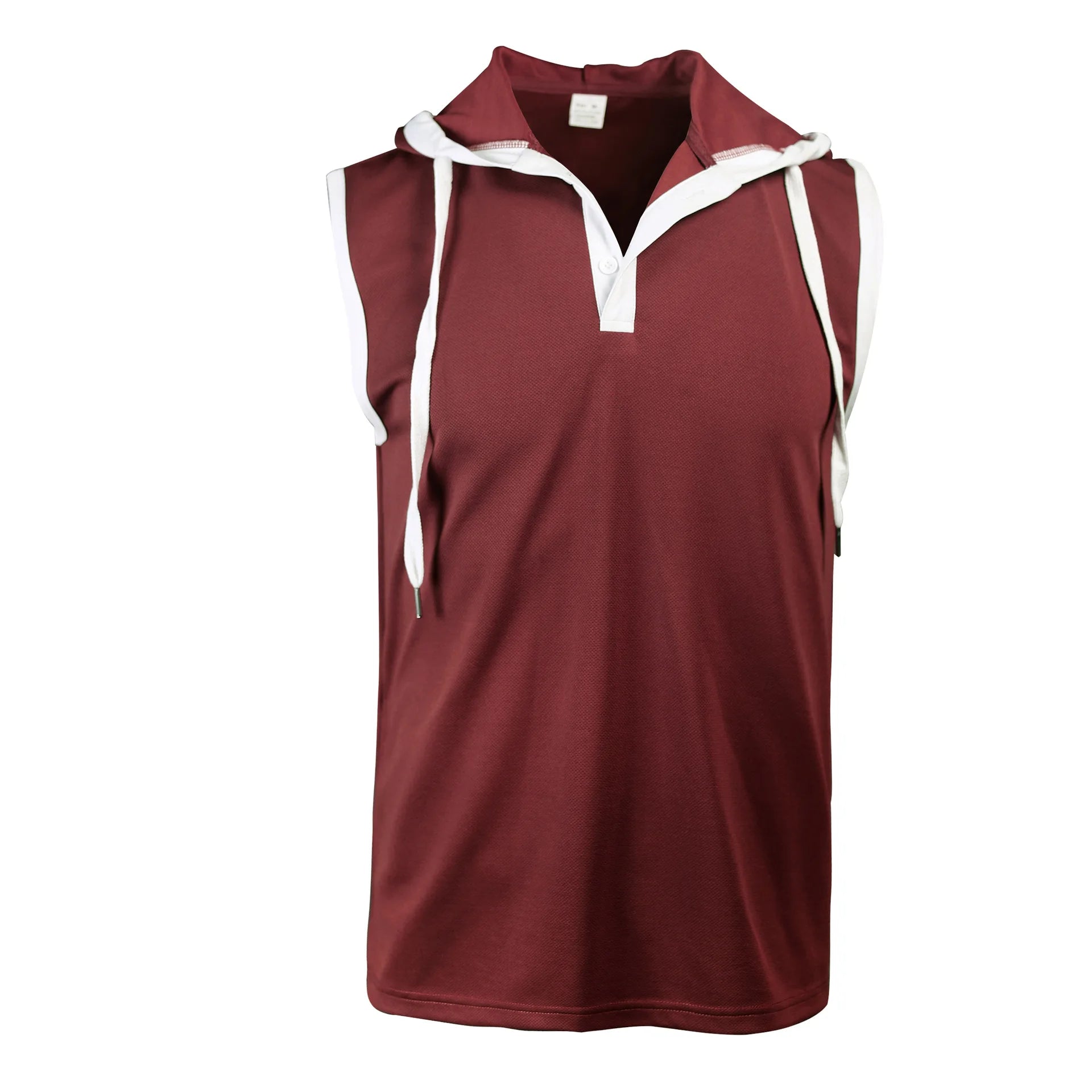 Nuevo Chaleco de verano para hombre, chaleco con capucha pesado, camiseta informal sin mangas a la moda