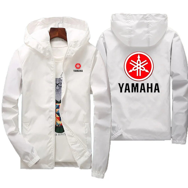 Chaquetas de exterior para hombre de carreras de motos Yamaha, abrigo fino y transpirable, ropa de protección solar de verano, chaqueta de ocio para mujer, cortavientos