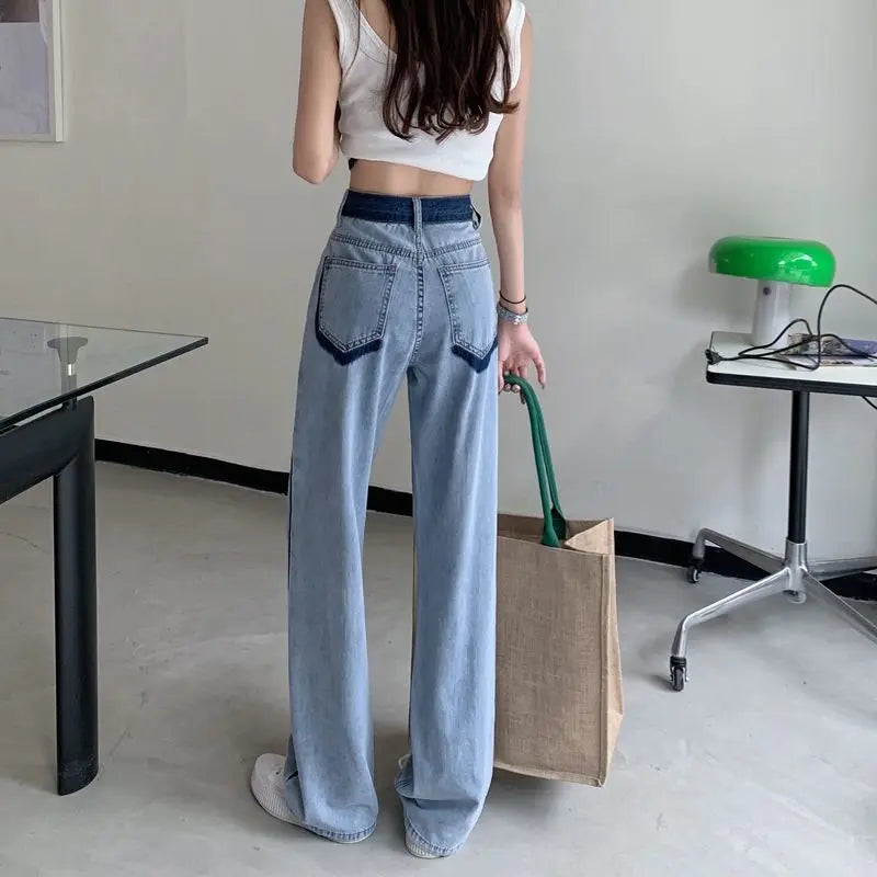 Pantalones vaqueros de mujer tendencia 2025, ropa Vintage de cintura alta, pantalones cortos vaqueros, ropa de calle Y2k, moda coreana para mujer, ropa de calle y2k