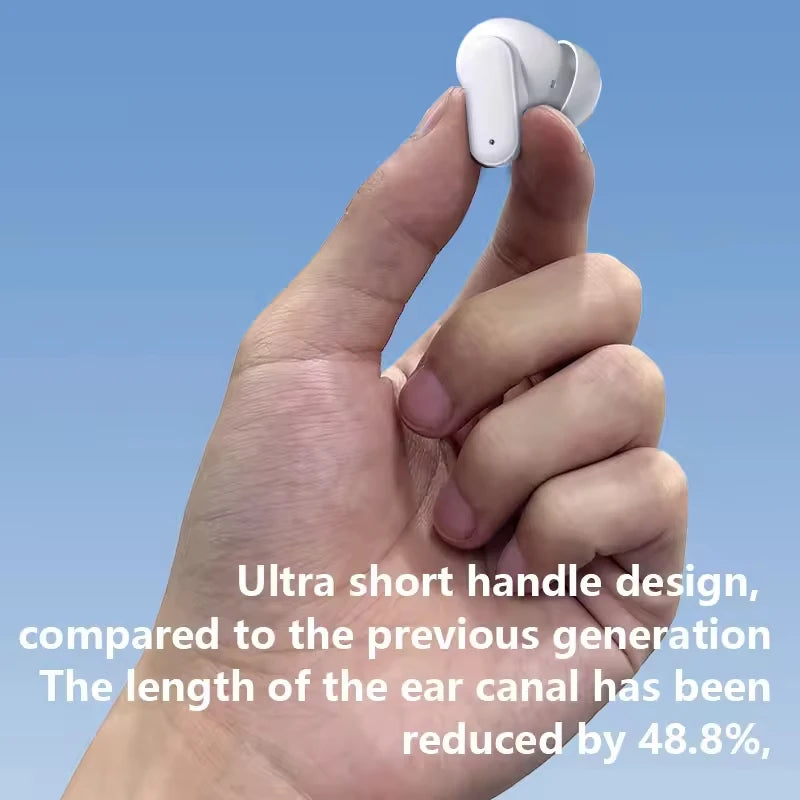 Auricular Wireless Bluetooth Earphones In Ear Noise Reduction Sports Waterproof for Android, iOS, PC Long Battery Life