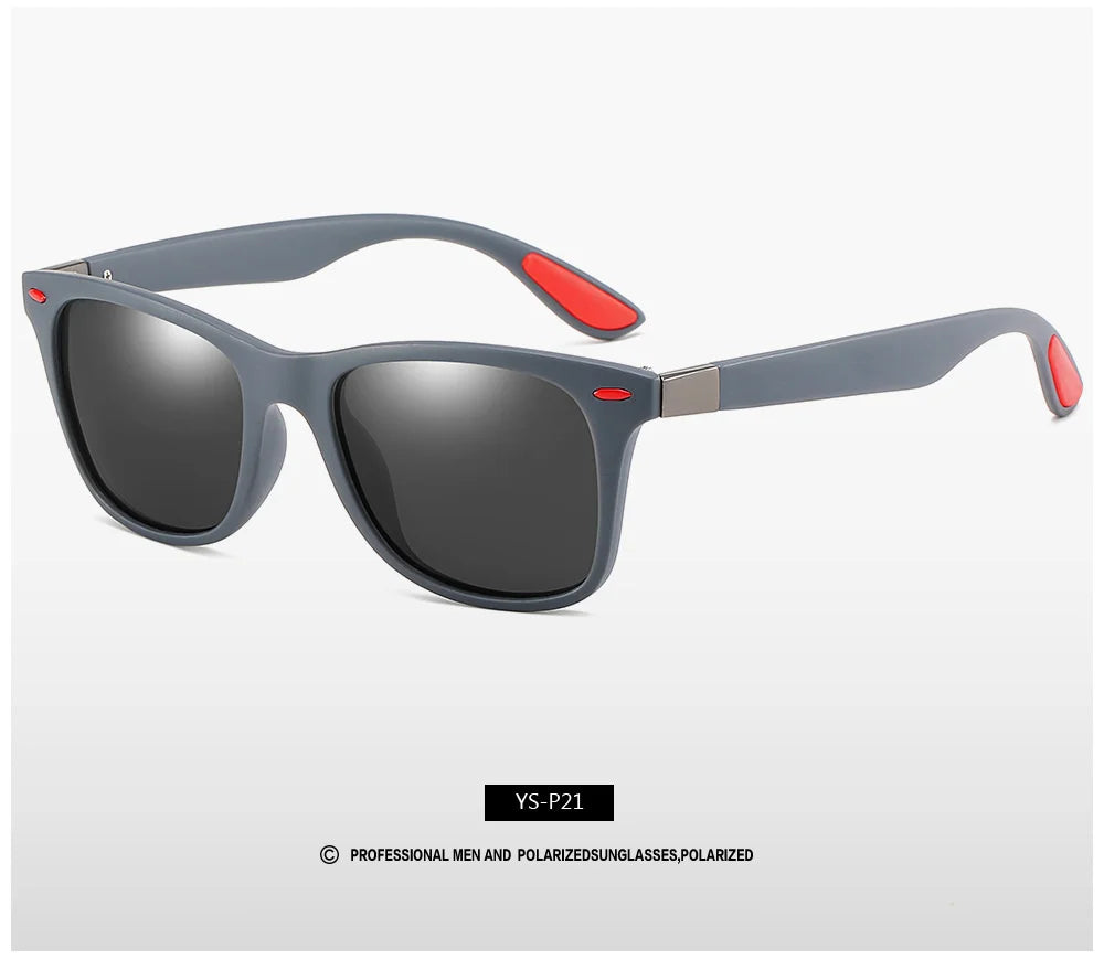 Gafas de sol polarizadas para hombres y mujeres, gafas de sol de diseñador Vintage de lujo, gafas de conducción de automóviles para hombres y mujeres, UV400