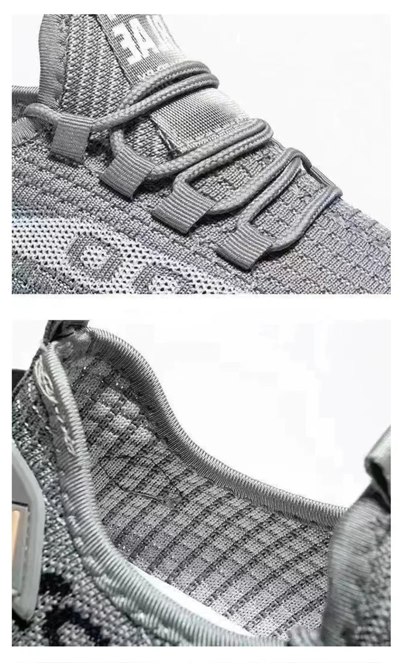 Calçado esportivo masculino de malha transpirable, calzado casual, tendência confortável de cem e um, novo verão