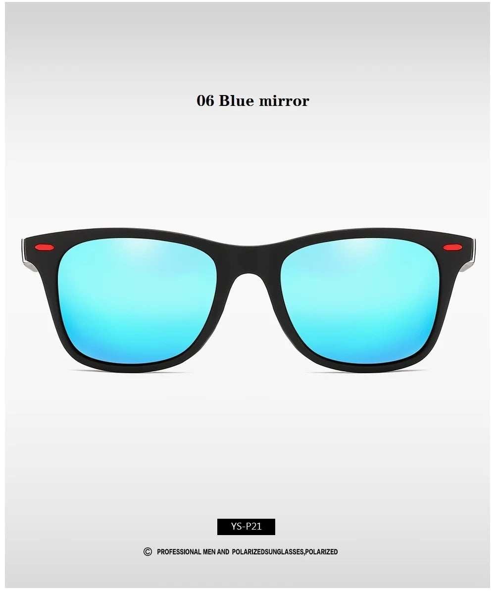 Gafas de sol polarizadas para hombres y mujeres, gafas de sol de diseñador Vintage de lujo, gafas de conducción de automóviles para hombres y mujeres, UV400