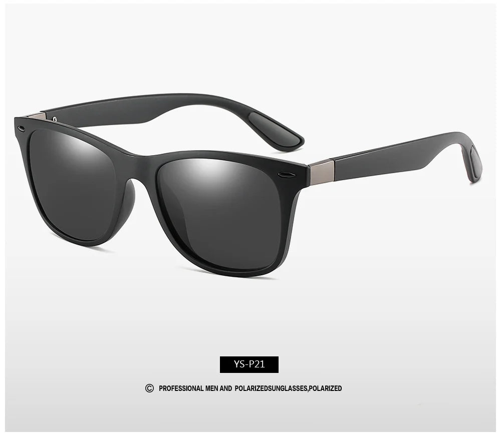 Gafas de sol polarizadas para hombres y mujeres, gafas de sol de diseñador Vintage de lujo, gafas de conducción de automóviles para hombres y mujeres, UV400