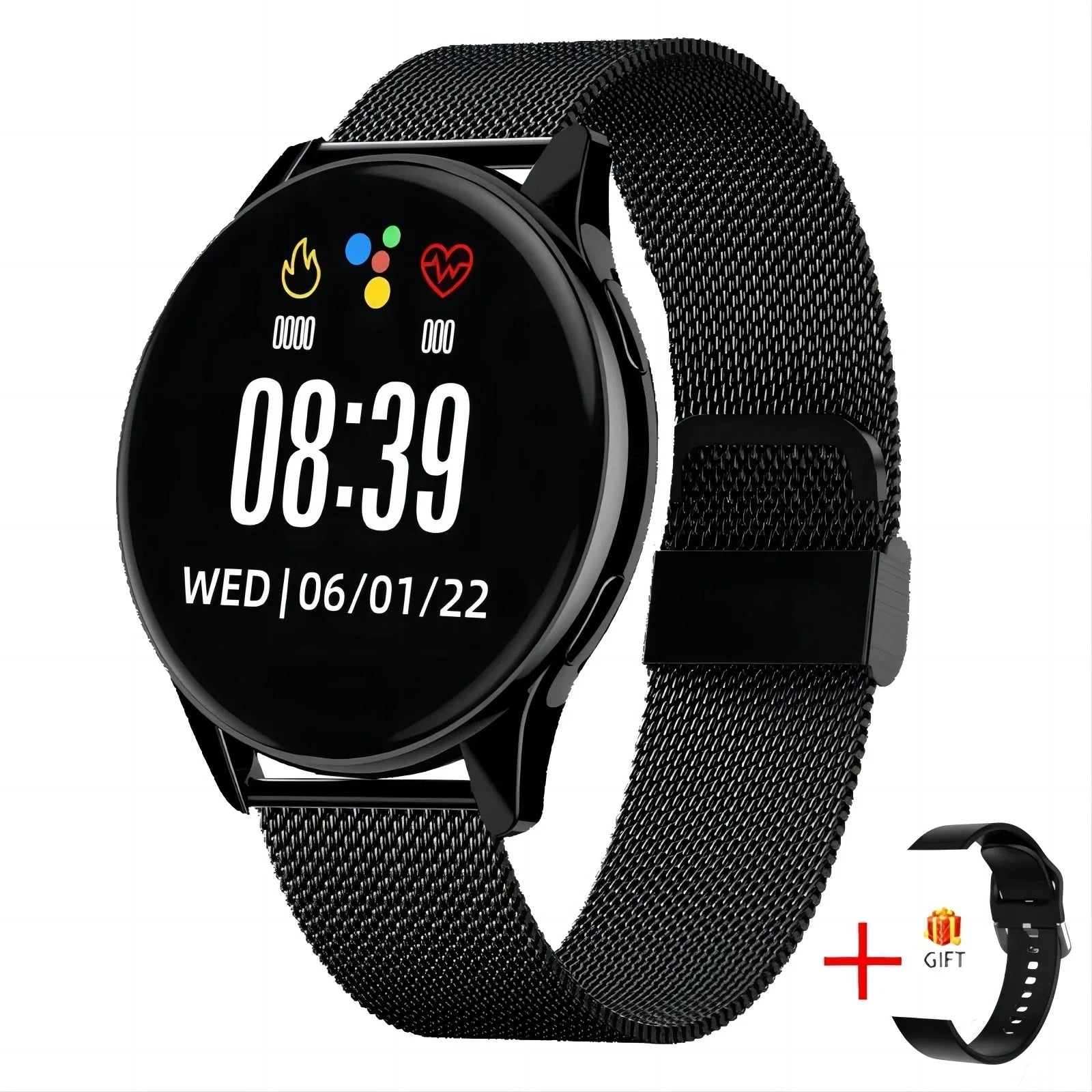 New Smartwatch 2025 Round AMOLED  relojes para hombres  Bluetooth Wireless Smart Watches For Man Woman Custom Watch Faces Watch