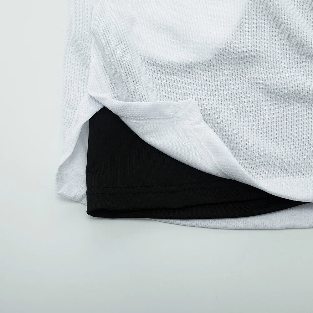 Pantalones cortos deportivos 2 en 1 para hombre, pantalones cortos de secado rápido para entrenamiento, gimnasio, Fitness, trotar, Verano