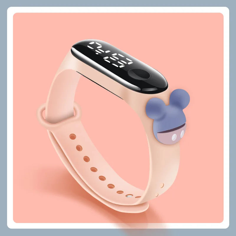 Relojes de moda para niños y mujeres, pulsera electrónica, reloj deportivo táctil LED, muñeca de Spiderman, reloj impermeable